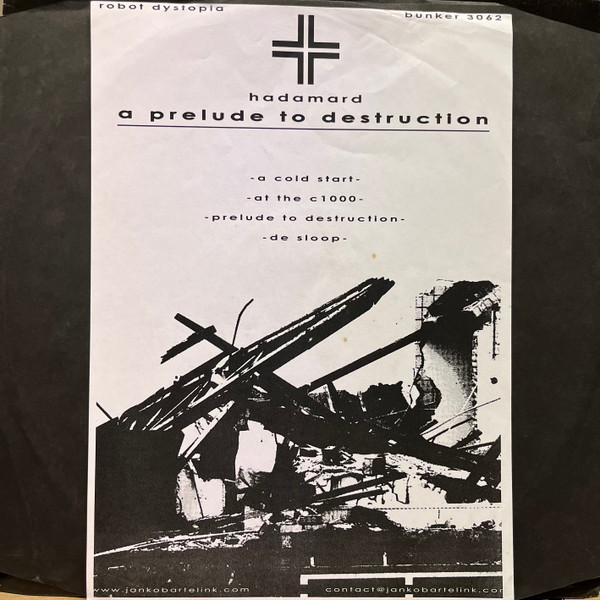 A Prelude To Destruction, cover