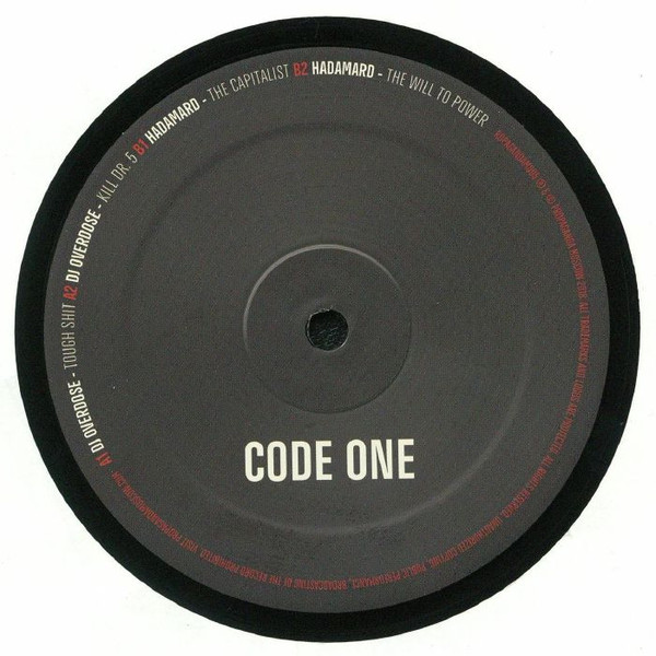 Code One · with DJ Overdose, cover